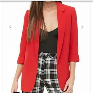 Forever 21 Red blazer